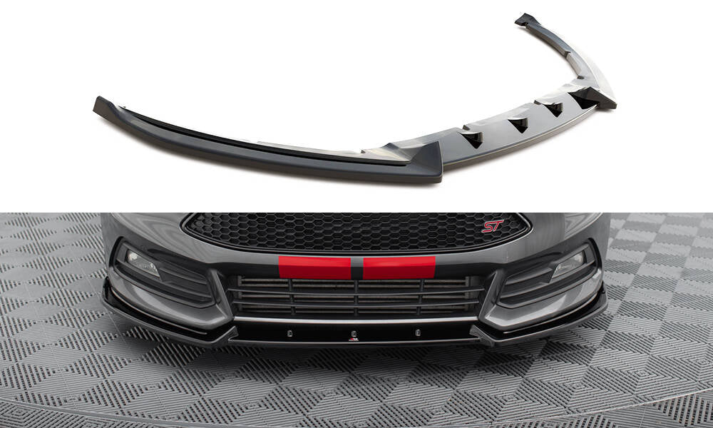 Forreste splitter V.4 Ford Focus ST Mk3 Facelift