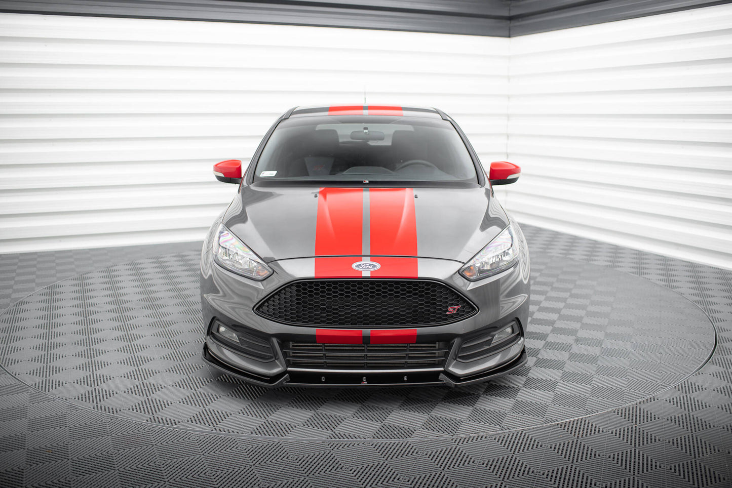 Forreste splitter V.4 Ford Focus ST Mk3 Facelift
