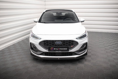 Forreste splitter V.4 Ford Focus ST / ST-Line Mk4 Facelift