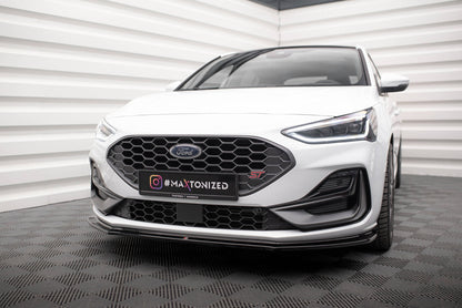 Forreste splitter V.4 Ford Focus ST / ST-Line Mk4 Facelift
