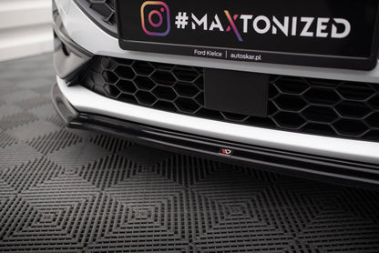 Forreste splitter V.4 Ford Focus ST / ST-Line Mk4 Facelift