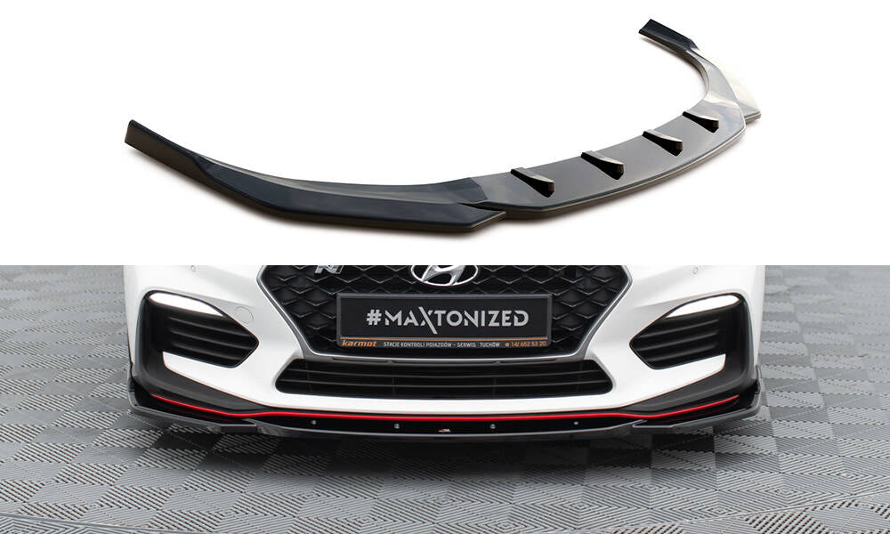 Forreste splitter V.4 Hyundai I30 N Mk3 Hatchback/ Fastback