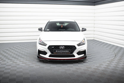 Forreste splitter V.4 Hyundai I30 N Mk3 Hatchback/ Fastback