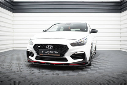 Forreste splitter V.4 Hyundai I30 N Mk3 Hatchback/ Fastback