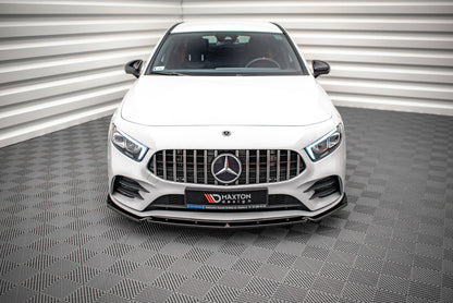 Forreste splitter V.4 Mercedes A35 AMG / AMG-Line W177
