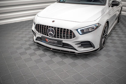 Forreste splitter V.4 Mercedes A35 AMG / AMG-Line W177