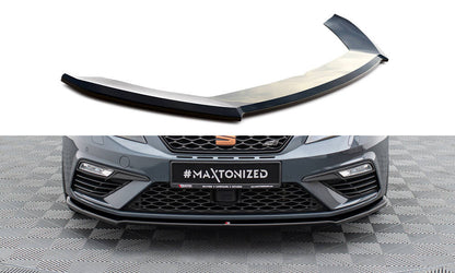 Forreste splitter V.4 Seat Leon Cupra / FR Mk3 FL
