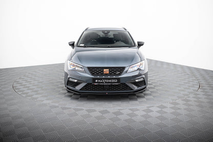 Forreste splitter V.4 Seat Leon Cupra / FR Mk3 FL