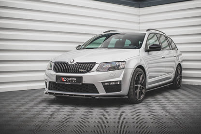Forreste splitter V.4 Skoda Octavia RS Mk3