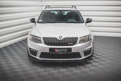 Forreste splitter V.4 Skoda Octavia RS Mk3