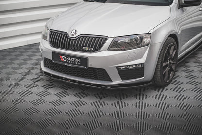 Forreste splitter V.4 Skoda Octavia RS Mk3