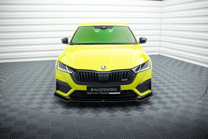 Forreste splitter V.4 Skoda Octavia RS Mk4
