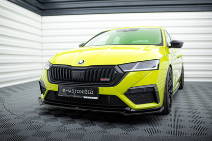Forreste splitter V.4 Skoda Octavia RS Mk4