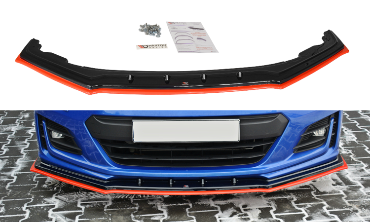 Forreste splitter V.4 Subaru BRZ Mk1 Facelift