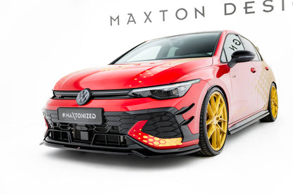 Forreste splitter V.4 Volkswagen Golf GTI Clubsport Mk8 Facelift