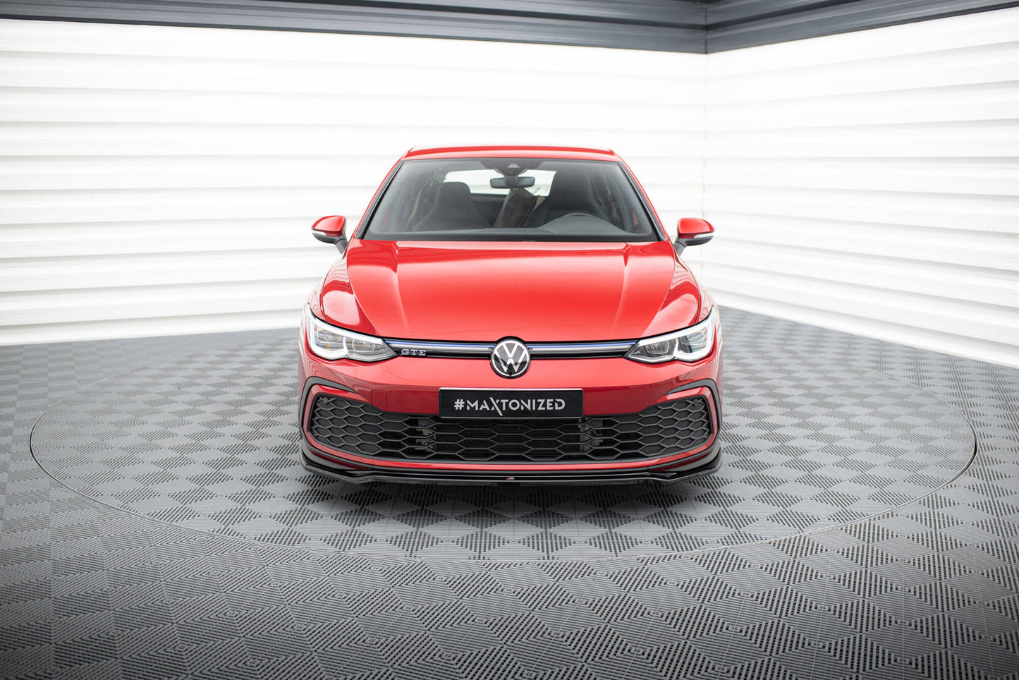 Forreste splitter V.4 Volkswagen Golf GTI / GTE / GTD / R-Line Mk8