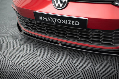 Forreste splitter V.4 Volkswagen Golf GTI / GTE / GTD / R-Line Mk8