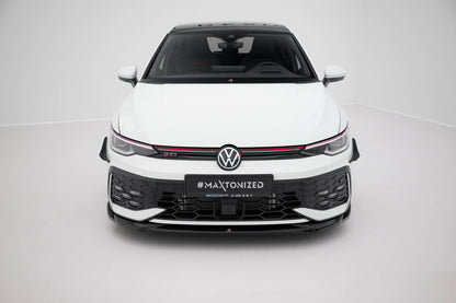 Forreste splitter V.4 Volkswagen Golf GTI / GTE / R-Line Mk8 Facelift