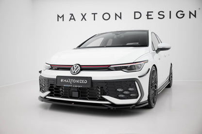 Forreste splitter V.4 Volkswagen Golf GTI / GTE / R-Line Mk8 Facelift