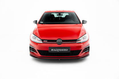 Forreste splitter V.4 Volkswagen Golf GTI Mk7 Facelift