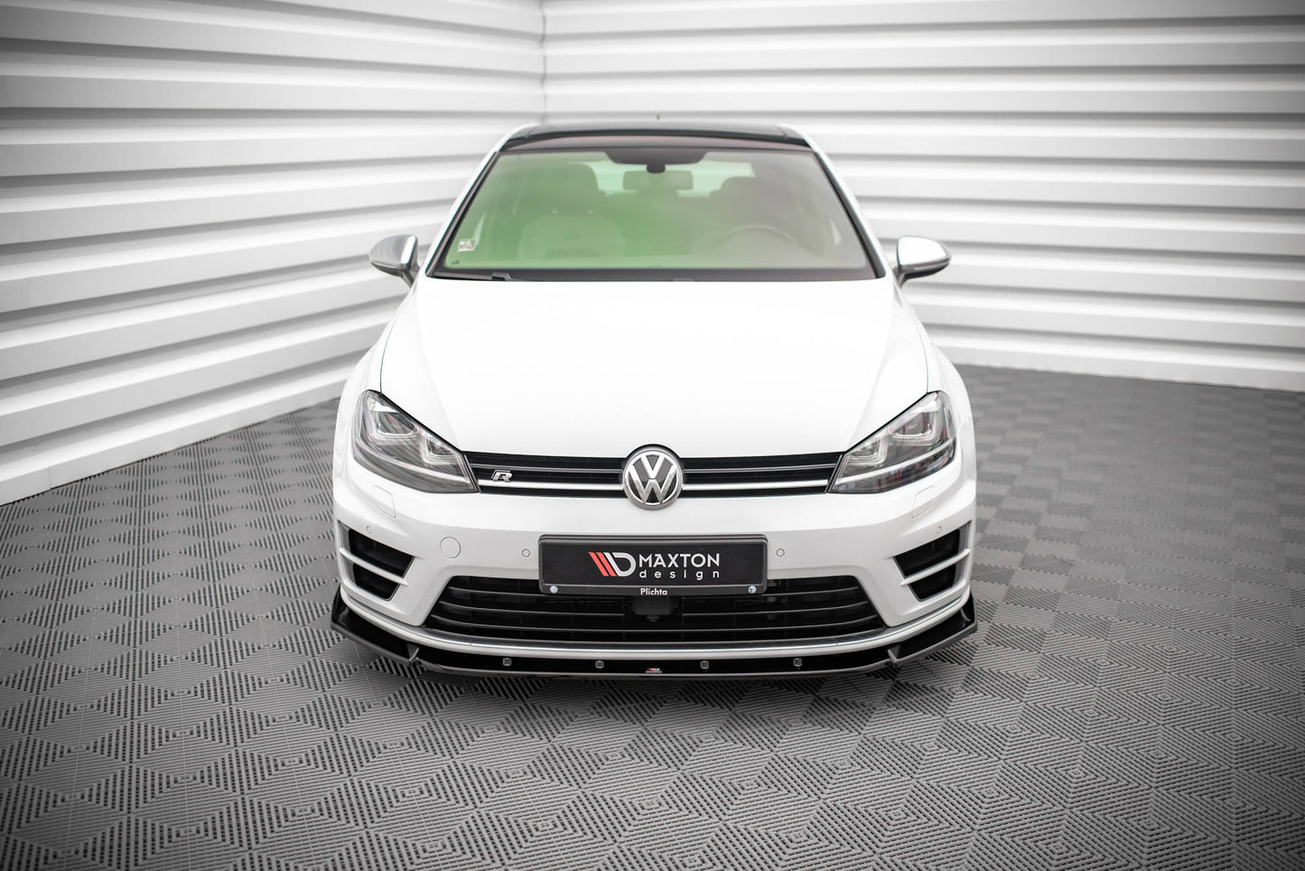 Forreste splitter V.4 Volkswagen Golf R / R-Line Mk7