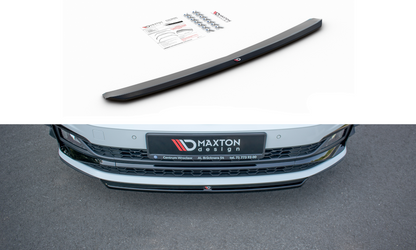 Forreste splitter V.4 Volkswagen Polo GTI / R-line Mk6