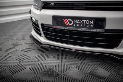 Forreste splitter V.4 Volkswagen Scirocco R Mk3