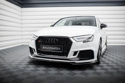 Forreste splitter V.5 Audi RS3 Sedan 8V Facelift