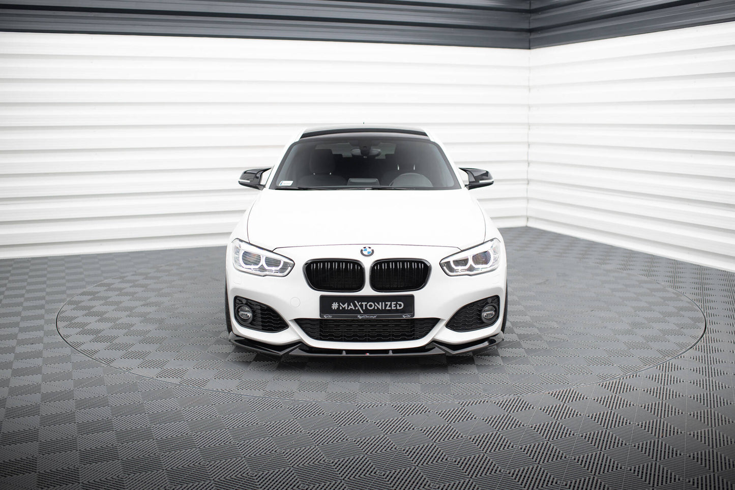 Forreste splitter V.5 BMW 1 M-Pack / M140i F20 Facelift