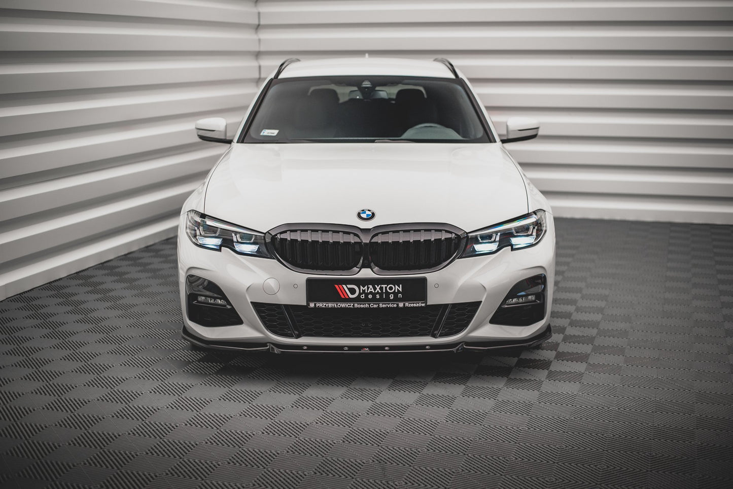 Forreste splitter V.5 BMW 3 G20 / G21 M-Pack