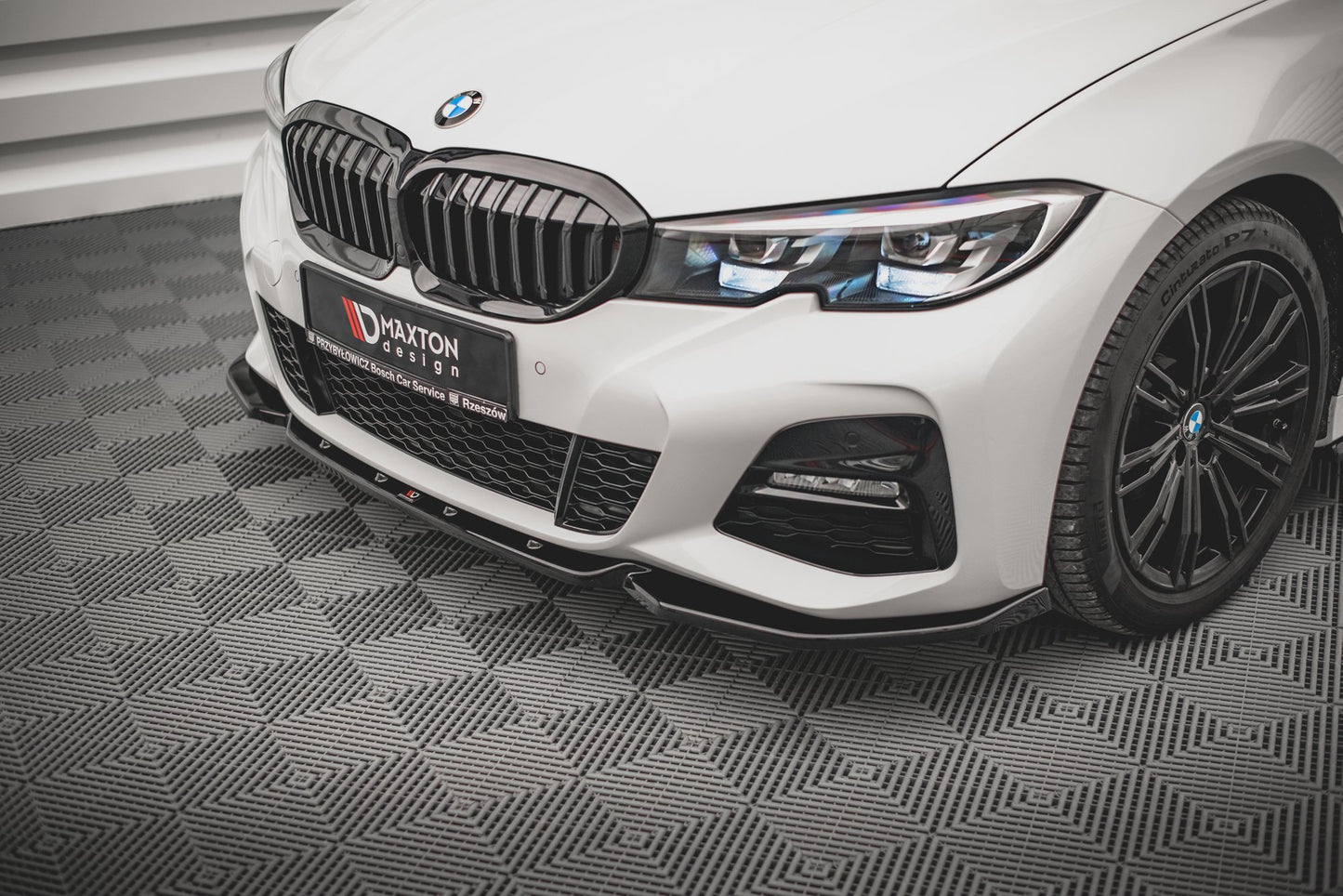 Forreste splitter V.5 BMW 3 G20 / G21 M-Pack