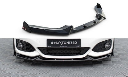 Forreste splitter V.5 + Flaps BMW 1 M-Pack / M140i F20 Facelift