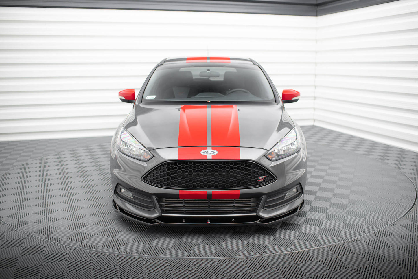 Forreste splitter V.5 Ford Focus ST Mk3 Facelift
