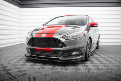 Forreste splitter V.5 Ford Focus ST Mk3 Facelift