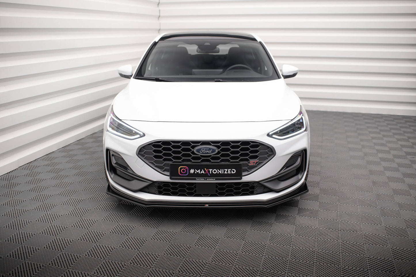 Forreste splitter V.5 Ford Focus ST / ST-Line Mk4 Facelift