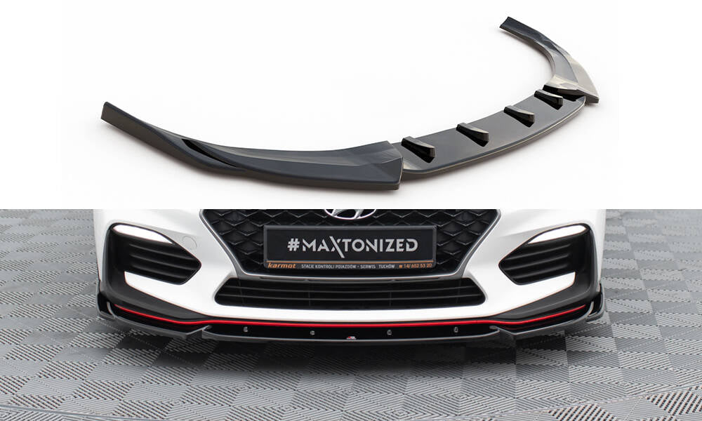 Forreste splitter V.5 Hyundai I30 N Mk3 Hatchback/ Fastback