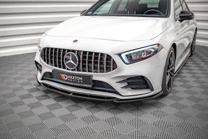 Forreste splitter V.5 Mercedes A35 AMG / AMG-Line W177