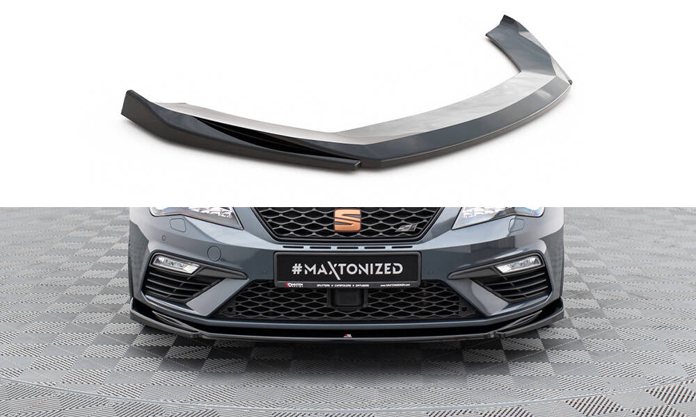 Forreste splitter V.5 Seat Leon Cupra / FR Mk3 FL