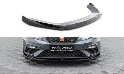 Forreste splitter V.5 Seat Leon Cupra / FR Mk3 FL