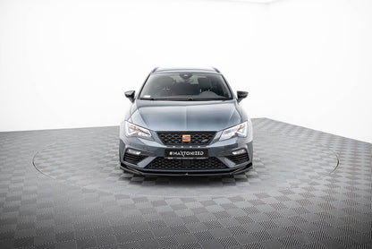 Forreste splitter V.5 Seat Leon Cupra / FR Mk3 FL