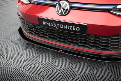 Forreste splitter V.5 Volkswagen Golf GTI / GTE / GTD / R-Line Mk8