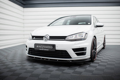 Forreste splitter V.5 Volkswagen Golf R / R-Line Mk7