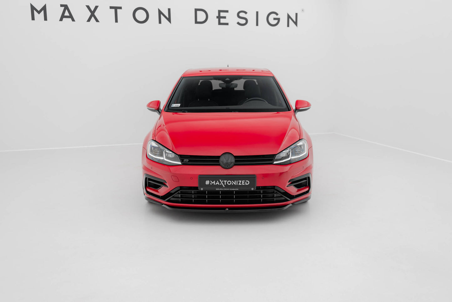 Forreste splitter V.5 Volkswagen Golf R / R-Line Mk7 Facelift