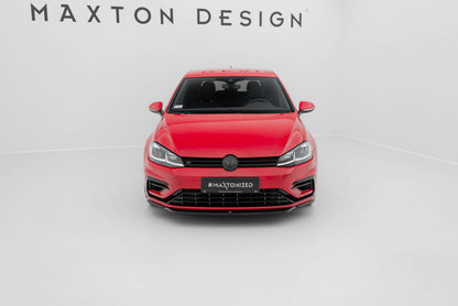 Forreste splitter V.5 Volkswagen Golf R / R-Line Mk7 Facelift