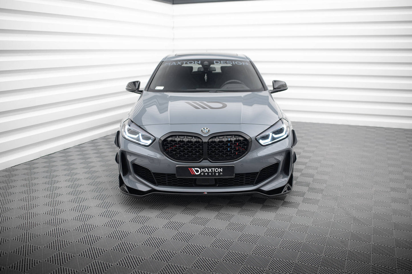 Forreste splitter V.5 til BMW 1 M-Pack / M135i / 128ti F40