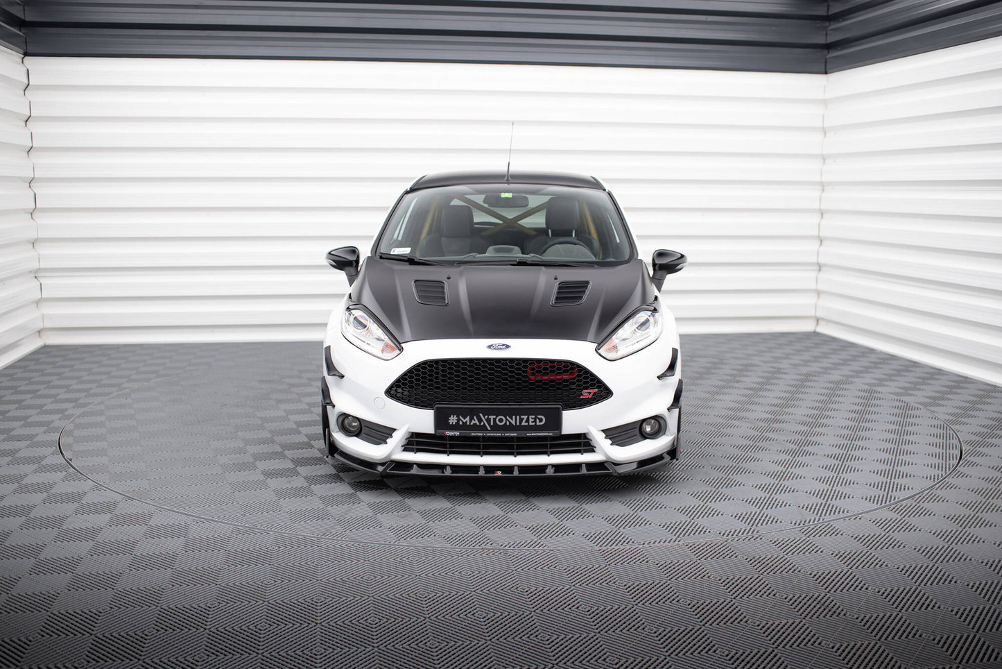 Forreste splitter V.6 + Flaps Ford Fiesta ST Mk7 Facelift