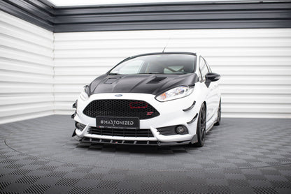 Forreste splitter V.6 + Flaps Ford Fiesta ST Mk7 Facelift
