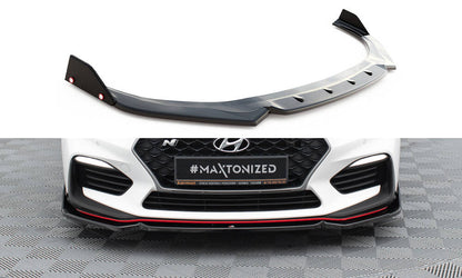 Forreste splitter V.6 + Flaps Hyundai I30 N Mk3 Hatchback/Fastback