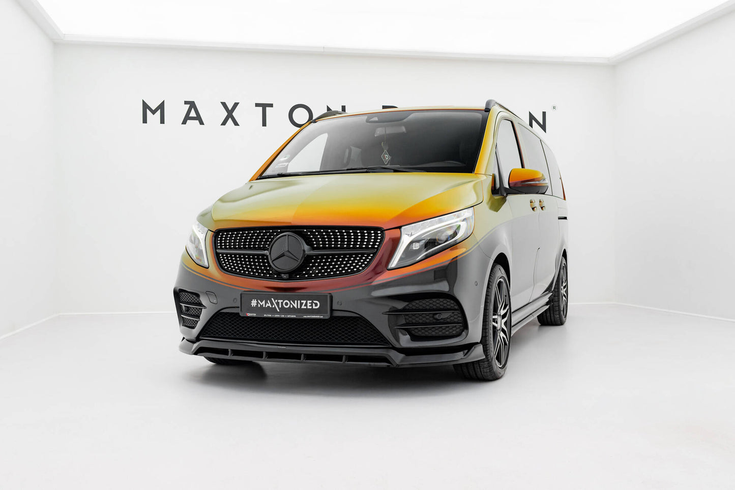 Forreste splitter V.6 Mercedes-Benz V-Class AMG-Line W447 Facelift