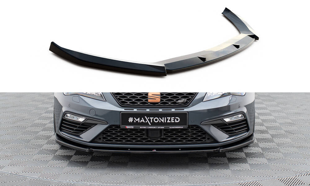 Forreste splitter V.6 Seat Leon Cupra / FR Mk3 FL